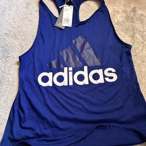 Adidas Royal Blue Athletic Tank